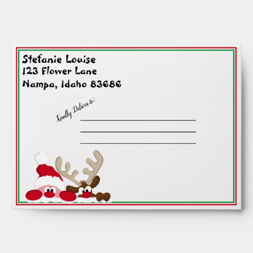 Naughty or Nice List Envelope