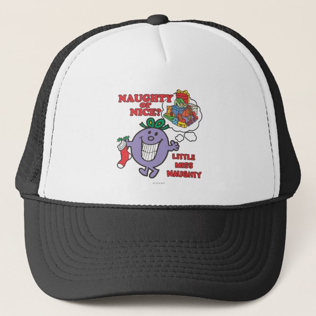 Naughty Or Nice? Trucker Hat (Front)