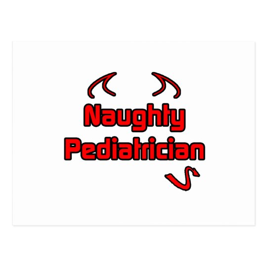 Naughty Pediatrician Postcard