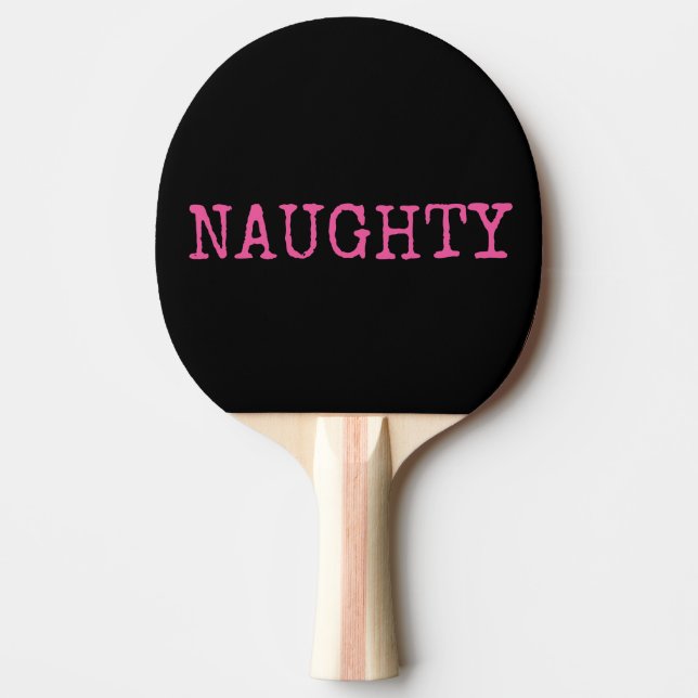 NAUGHTY Ping Pong Paddles (Front)