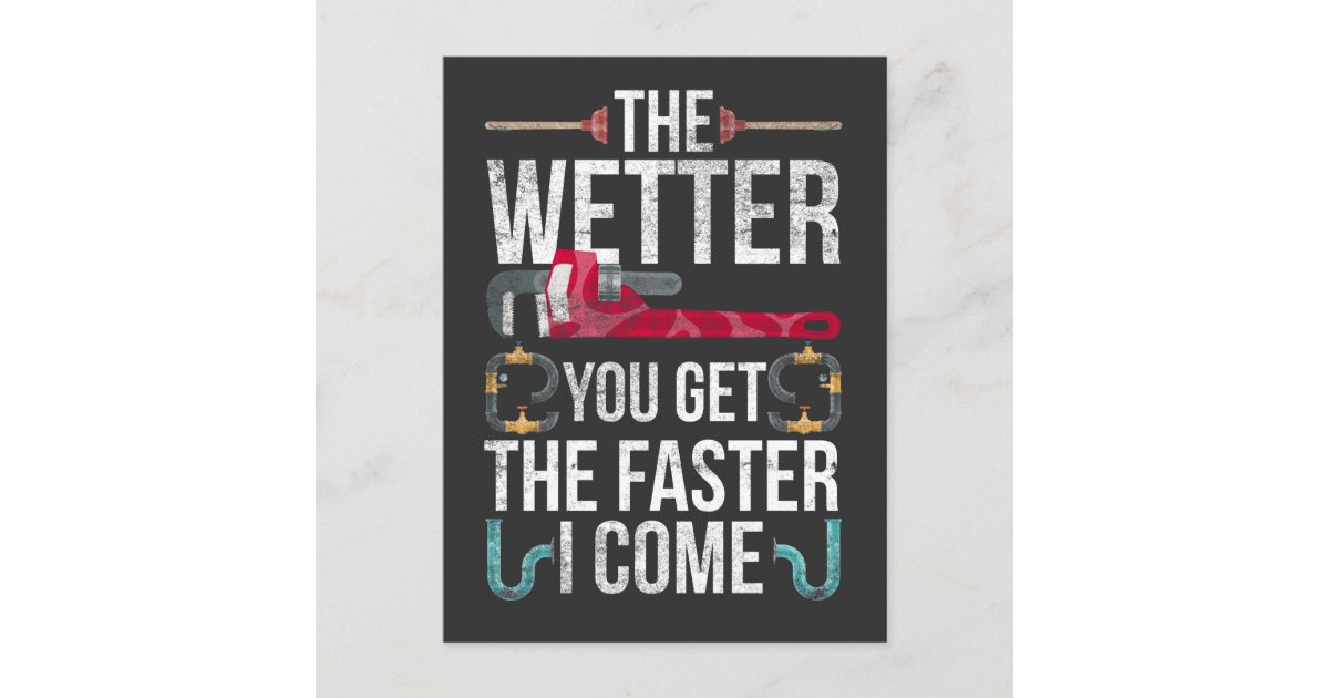 Naughty Plumber Husband And Father Plumbing Quote Postcard Zazzle naughty-plumber-husband-and-father-plumbing-quote-postcard-zazzle