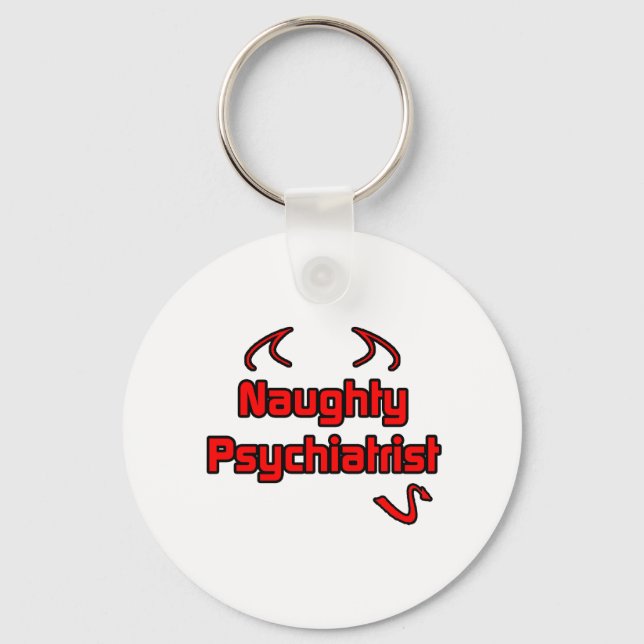 Naughty Psychiatrist Keychain (Front)