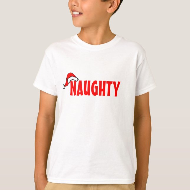 naughty santa T-Shirt (Front)