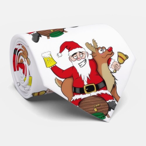 NAUGHTY SANTA TIE PERFECT TIE FOR YOUR GUY