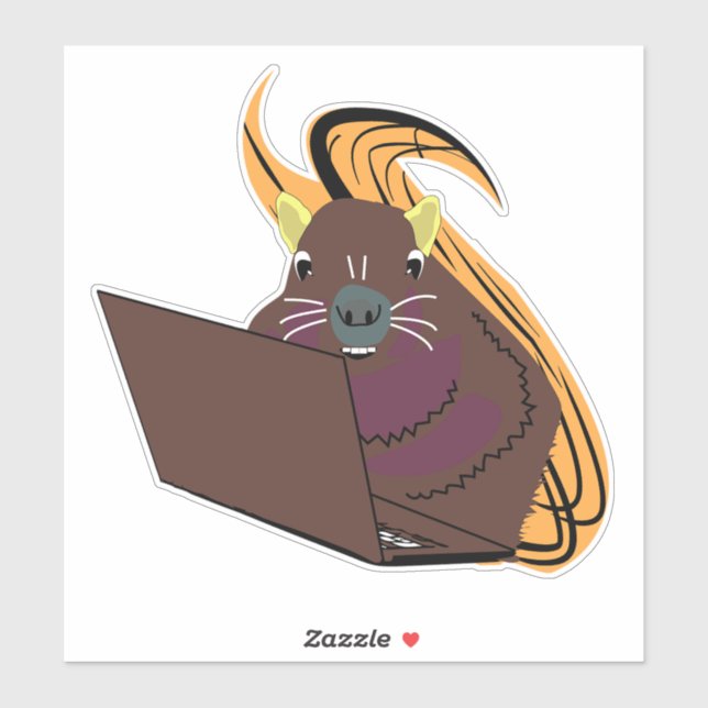 Naughty Squirrel #102 Sticker (Sheet)