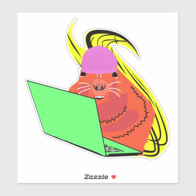 Naughty Squirrel #106 Sticker (Sheet)