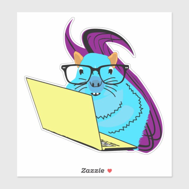 Naughty Squirrel #120 Sticker (Sheet)