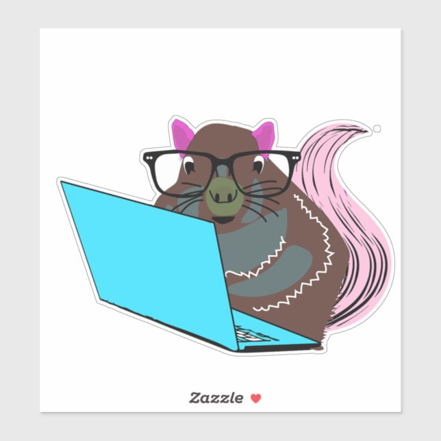 Naughty Squirrel #148 Sticker (Sheet)