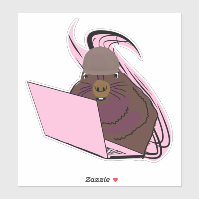 Naughty Squirrel #171 Sticker (Sheet)