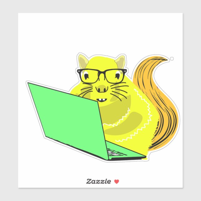 Naughty Squirrel #172 Sticker (Sheet)