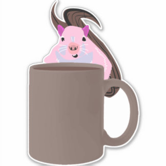 Naughty Squirrel #195 Sticker