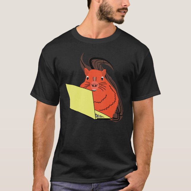 Naughty Squirrel #209 T-Shirt (Front)