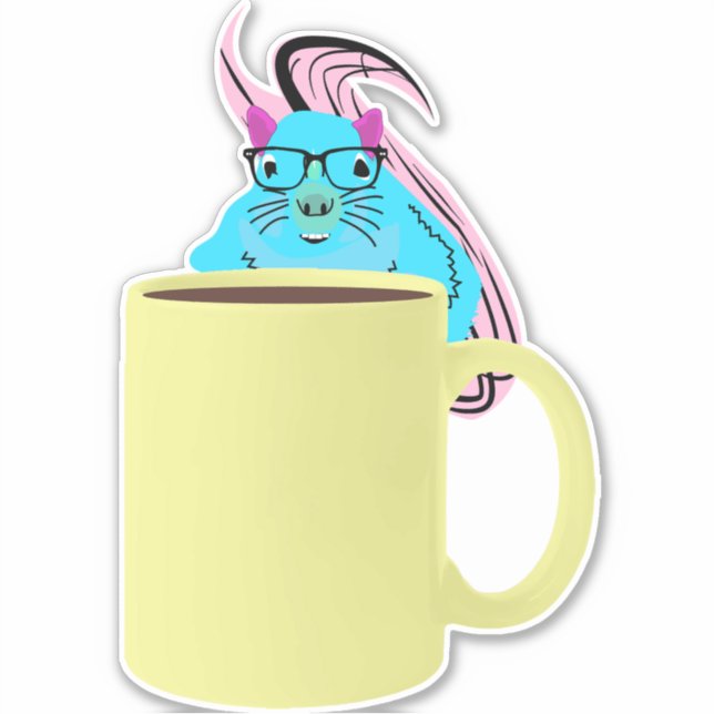 Naughty Squirrel #231 Sticker (Front)