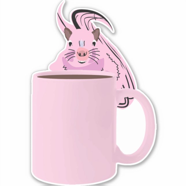 Naughty Squirrel #270 Sticker (Front)