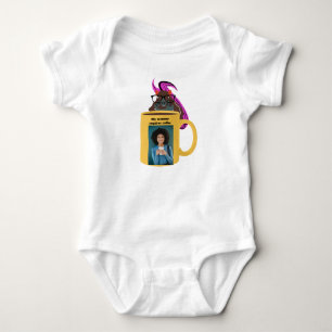 Naughty Squirrel #292 Baby Coffee Bodysuit