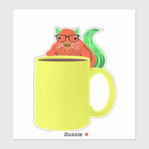 Naughty Squirrel #340 Sticker