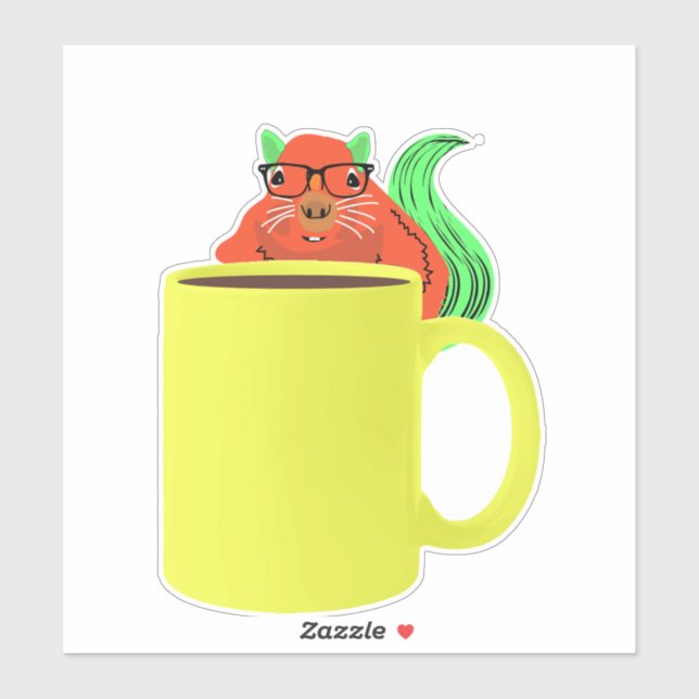 Naughty Squirrel #340 Sticker (Sheet)