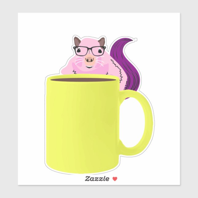 Naughty Squirrel #344 Sticker (Sheet)
