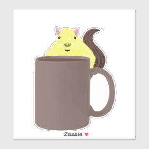 Naughty Squirrel #432 Sticker