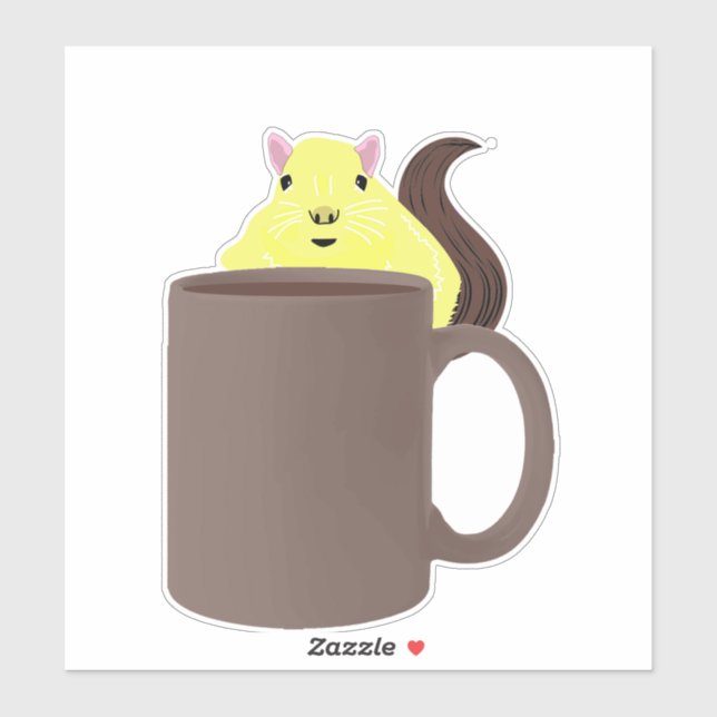 Naughty Squirrel #432 Sticker (Sheet)