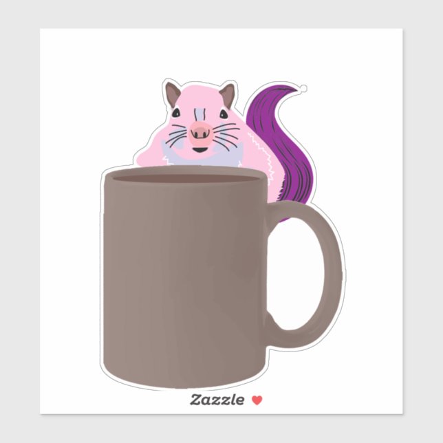 Naughty Squirrel #456 Sticker (Sheet)