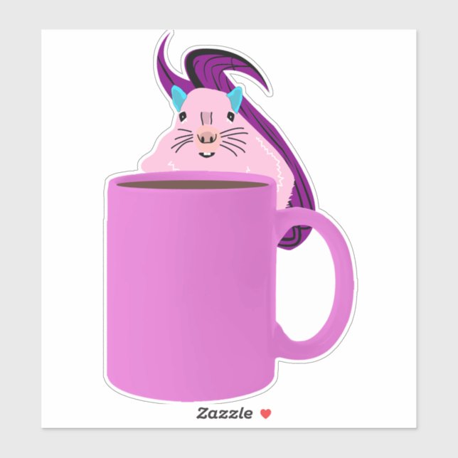 Naughty Squirrel #465 Sticker (Sheet)