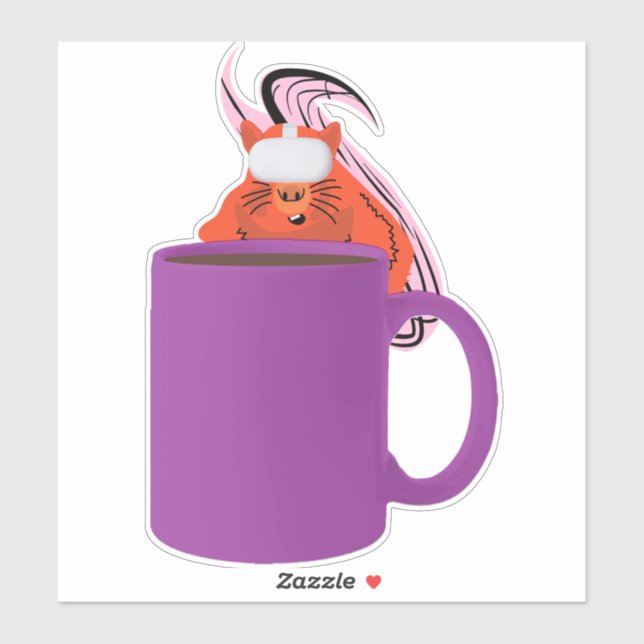 Naughty Squirrel #469 Sticker (Sheet)