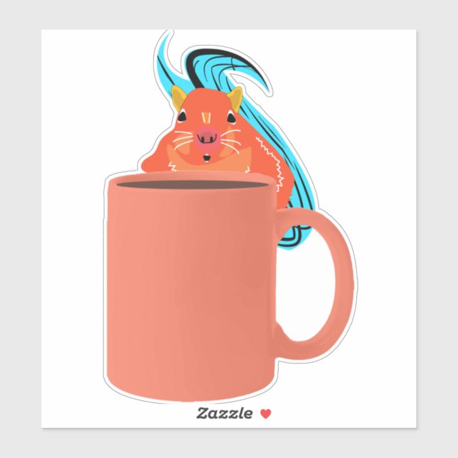 Naughty Squirrel #485 Sticker (Sheet)