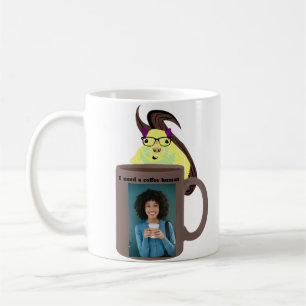 Naughty Squirrel #507 Coffee Human Coffee Mug