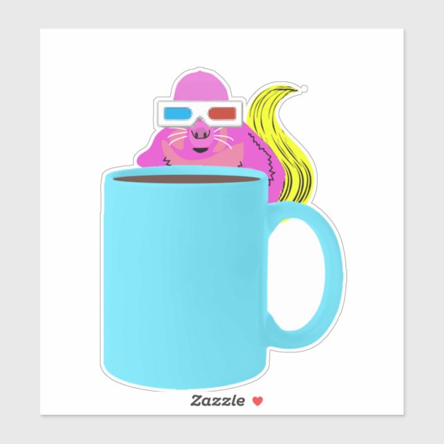 Naughty Squirrel #513 Sticker (Sheet)