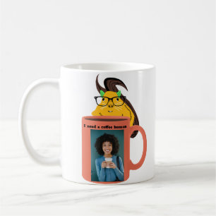 Naughty Squirrel #515 Coffee Human Coffee Mug
