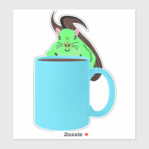 Naughty Squirrel #522 Sticker
