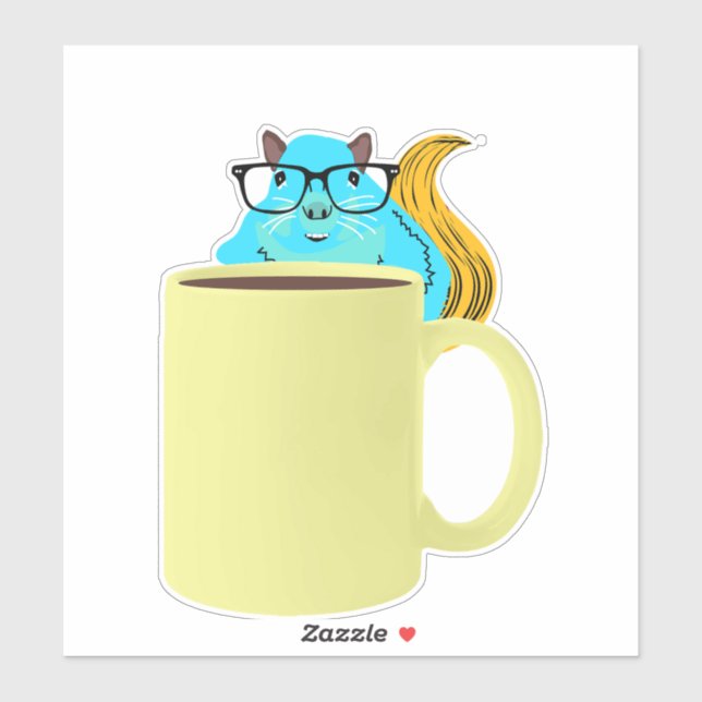 Naughty Squirrel #529 Sticker (Sheet)