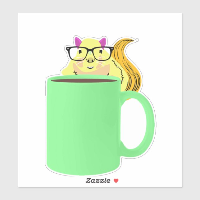 Naughty Squirrel #542 Sticker (Sheet)