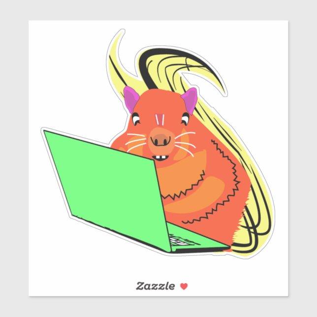 Naughty Squirrel #54 Sticker (Sheet)