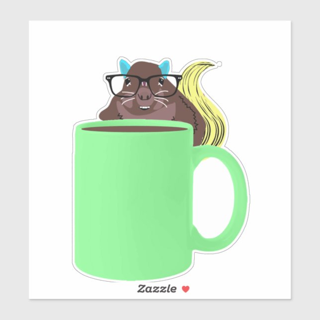 Naughty Squirrel #577 Sticker (Sheet)