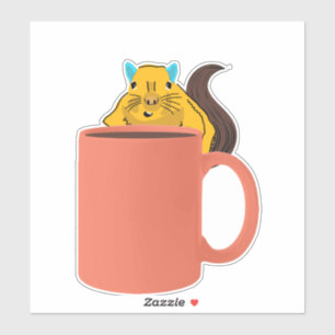 Naughty Squirrel #636 Sticker