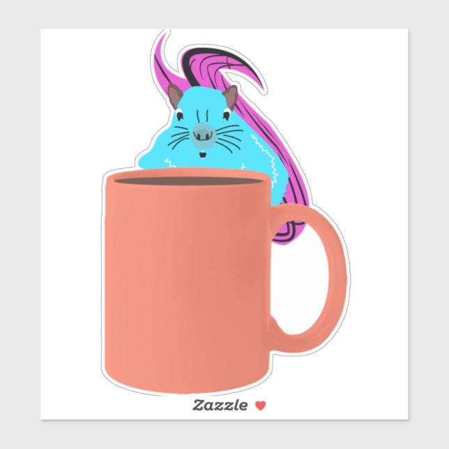 Naughty Squirrel #638 Sticker (Sheet)