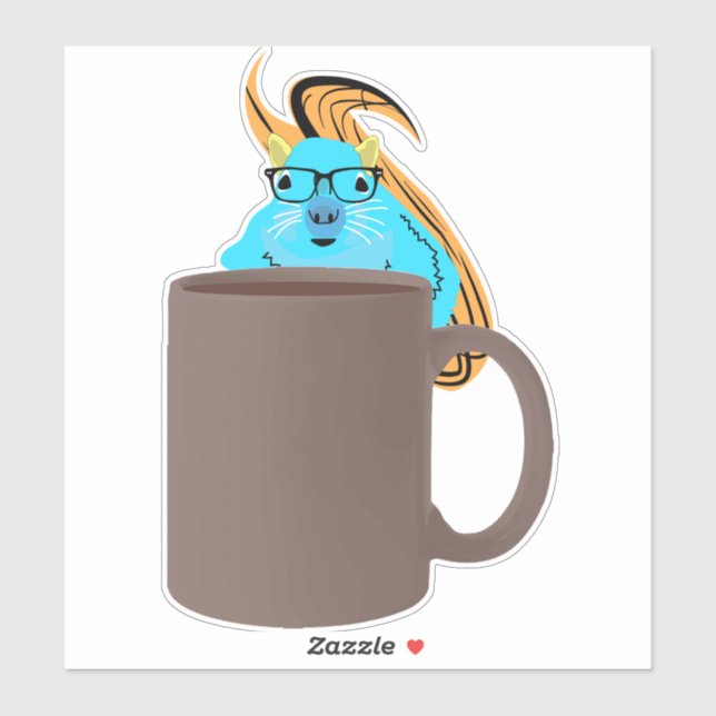 Naughty Squirrel #651 Sticker (Sheet)
