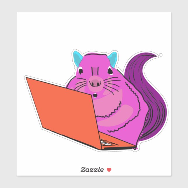 Naughty Squirrel #76 Sticker (Sheet)