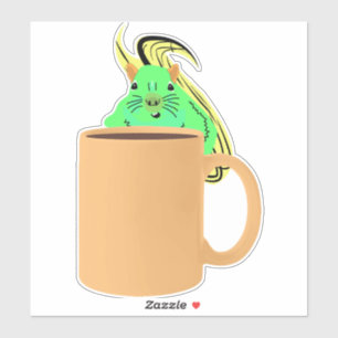 Naughty Squirrel #800 Sticker