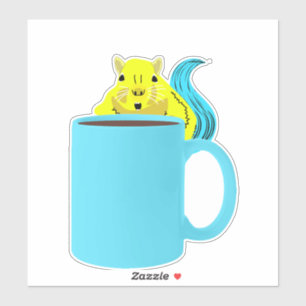 Naughty Squirrel #852 Sticker