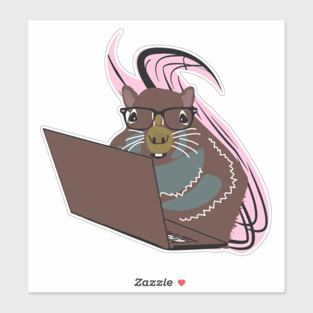 Naughty Squirrel #90 Sticker (Sheet)