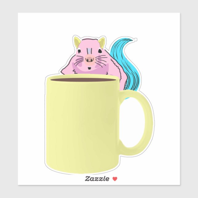Naughty Squirrel #921 Sticker (Sheet)