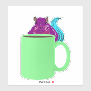 Naughty Squirrel #969 Sticker