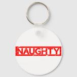 Naughty Stamp Keychain