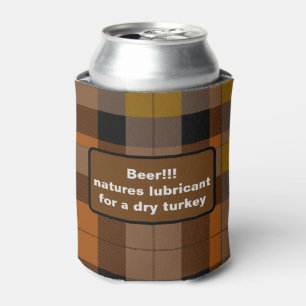 Naughty Thanksgiving Holiday Can Cooler