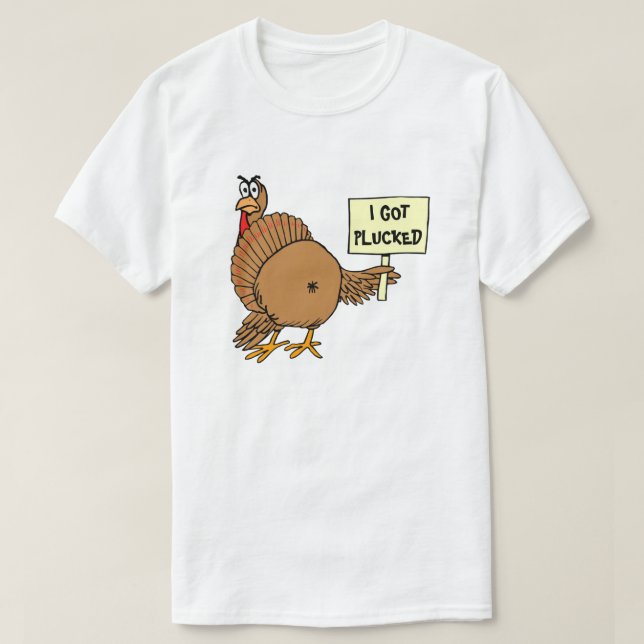 Naughty Thanksgiving Jokes T-Shirt (Design Front)