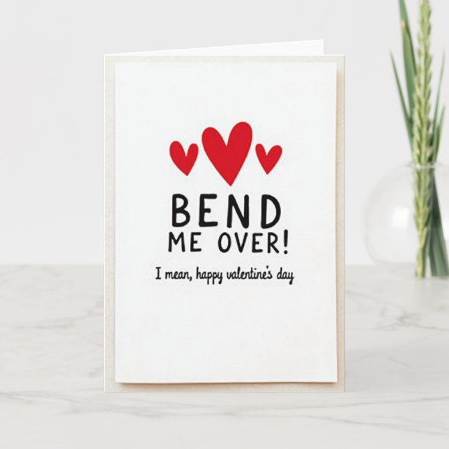 Naughty Valentines Day Card (Front)