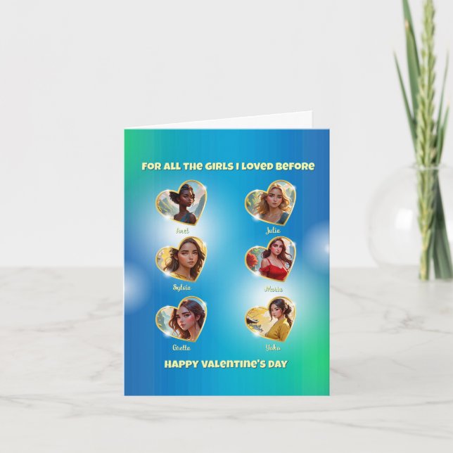 Naughty Valentine's Day Card for a Bachelorette (Front)